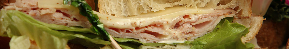 Eating Deli Sandwich at The Yellow Submarine restaurant in Lynchburg, VA.